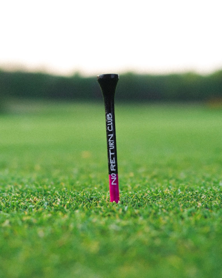 'Pink Tip' Golf Tees