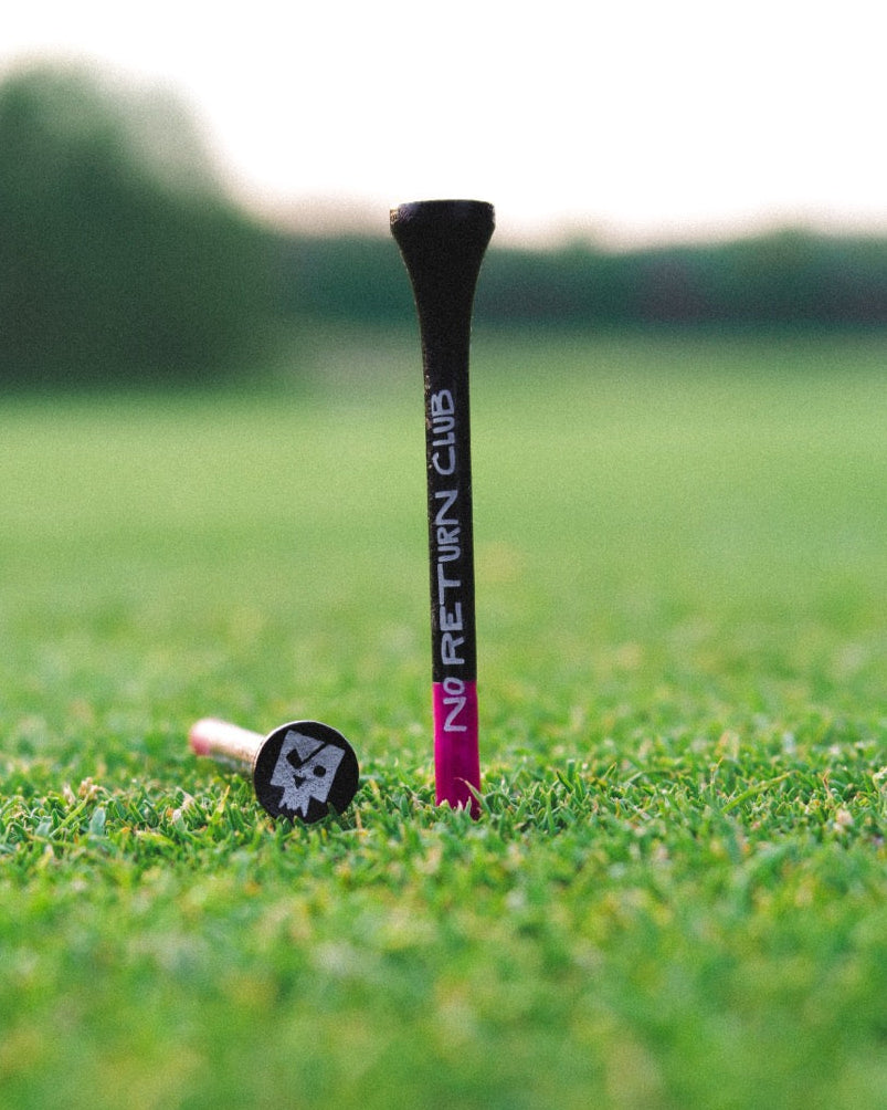 'Pink Tip' Golf Tees