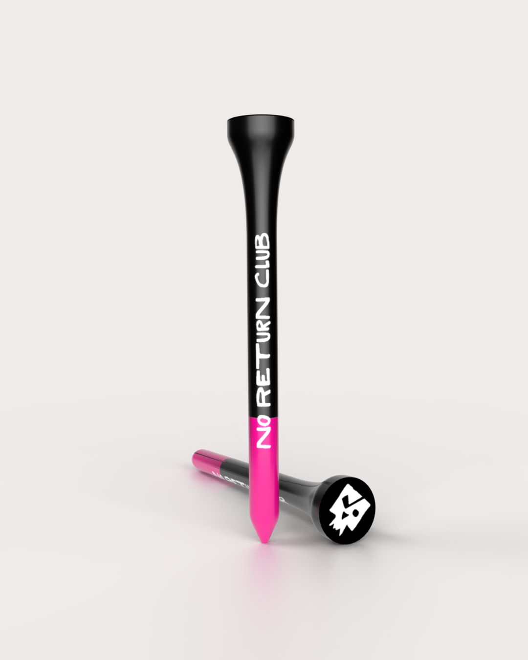 'Pink Tip' Golf Tees